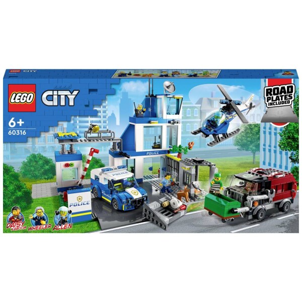 LEGO® City 60316 Policajná stanica