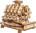 Wooden City 3D Drevené puzzle Motor V8