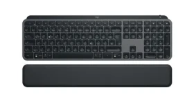Logitech MX Keys S PLUS sivá / Bezdrôtová klávesnica / DE layout / Bluetooth / USB-C / LED podsvietenie (920-011567)