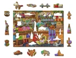 Wooden City Drevené puzzle Sladké dobrodružstvo 2v1