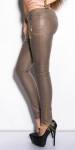 Sexi KouCla skinny nohavice so zipsami black XL