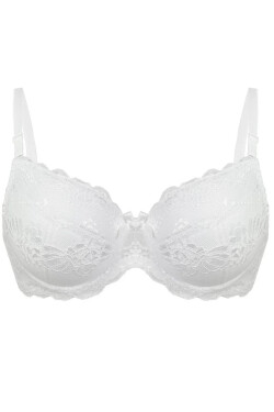 Dámska podprsenka model 36 White - Elmar lingerie 90C bílá