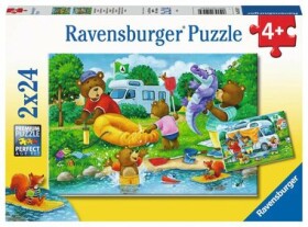 Ravensburger Medvedia rodina kempuje