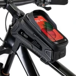 Tech-Protect V2 Bike Bag 1,2l čierna / Taška na bicykel s puzdrom na telefón
