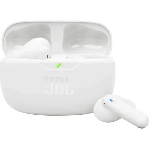 JBL Wave Beam 2 biela / Bezdrôtové slúchadlá / mikrofón / BT 5.3 / IP54 (JBL WBEAM2WHT)
