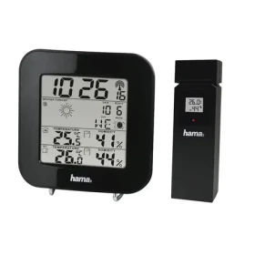 HAMA EWS-200 meteostanica čierna