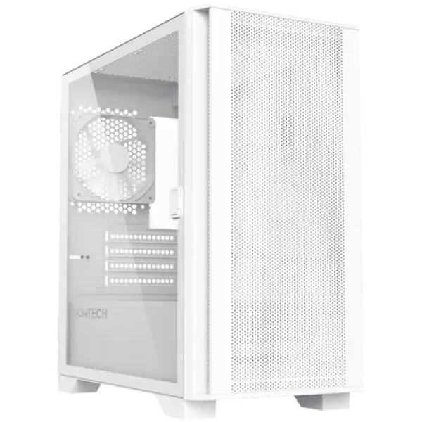 Montech Air 100 Lite biela / Micro ATX / 3x USBA / 2x 120mm / bez zdroja / priehľadná bočnica (AIR 100 LITE (W))