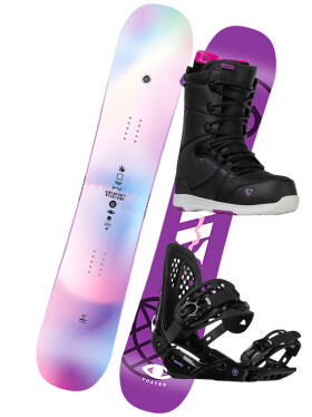 Gravity VOAYER 2B dámsky snowboardový set