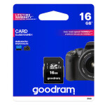 GOODRAM SDHC 16GB / Class 10 / UHS-I U1 / R: 100 MBs / W: 10 MBs / dopredaj (S1A0-0160R12)