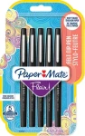 Paper Mate Flair čierna / Fix / 5 ks / hrot M (2028909)
