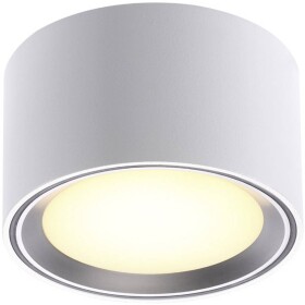 Nordlux Fallon LED osvetlenie na stenu / strop LED pevne zabudované LED osvetlenie 5.5 W teplá biela biela, nerezová oceľ kartáčovaná; 47540132