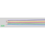 HELU 29371 jeden drôt, H05V-K, 1 x 0.75 mm², červená, biela, 100 m; 29371
