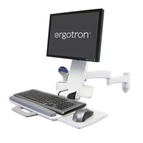 ERGOTRON 200 Series Combo Arm biela / Nástenný držiak na LCD, klávesnicu a myš (45-230-216)