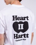 Carhartt WIP S/S Heart II Hartt T-Shirt White L