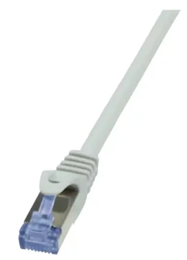 LogiLink PrimeLine šedá / Patch kábel / Cat6a S/FTP / 3 m / AWG 26/7 / 10 Gbit / s (CQ3062S)