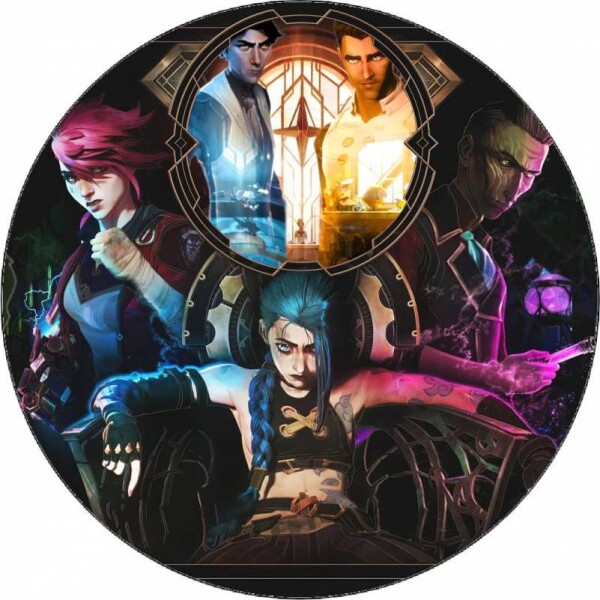 Jedlý papier Arcane (League of Legends) 19,5 cm - Pictu Hap - Pictu Hap