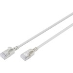 Digitus DK-1632-A-020S RJ45 sieťové káble, prepojovacie káble CAT 6A F/FTP 2 m sivá farebne odlíšený, tienený, točený drôt, s priechodkou chrániacou proti; DK-1632-A-020S