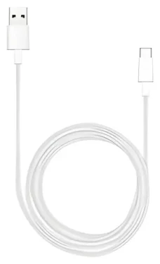 Huawei AP51 biela / Dátový kábel / USB-A - USB-C / 1 m / 2A rýchlonabíjanie (32028)