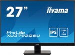 27 IIYAMA ProLite XU2792QSU-B1 čierna / IPS / 2560 x 1440 / 16:9 / 5ms / 350cd / 1000:1 / DVI + HDMI + DP / VESA / Repro (XU2792QSU-B1)