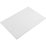 CERANO - Sprchová vanička obdélníková Enzo - SMC/minerální kompozit - strukturovaná bílá matná - 100x90x3 CER-666064