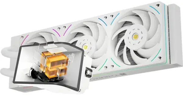 ThermalRight Wonder Vision 360 UB ARGB biela / Vodné chladenie procesora / 360 mm / Intel LGA1700/1851 / AMD AM4/AM5 (Wonder Vision 360 UB Argb White)