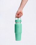 Hydro Flask Wide Mouth Travel Bottle with Flex Straw Cap (946 ml) Mermaid Green