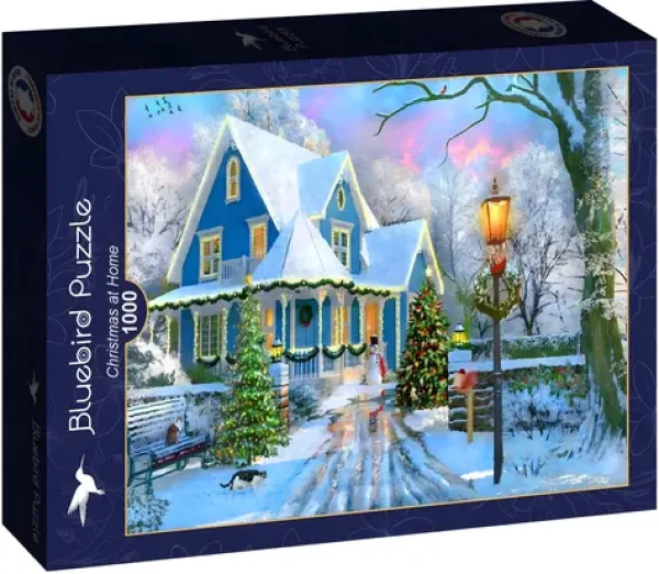 BlueBird Puzzle Doma na Vianoce