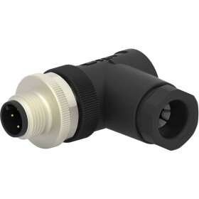 TE Connectivity neupravený zástrčkový konektor pre senzory - aktory, T4113002041-000, piny: 4, 1 ks; T4113002041-000