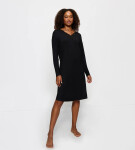 Dámska nočná košeľa Timeless Sensuality NDK LSL - BLACK - black 0004 - TRIUMPH BLACK 48