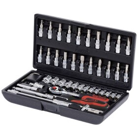 KS Tools 918.0646 sada nástavcov pre nástrčný kľúč, 46-dielna, 918.0646; 918.0646