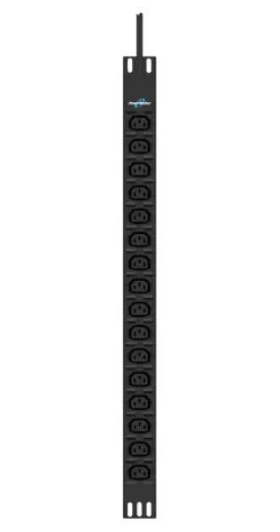 PowerWalker PHB21 čierna / PDU / 16x C13 / IEC C20 vstup / 0U vertikálne (10133023)