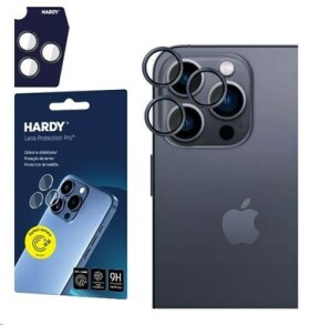 3mk HARDY Lens Protection Pre sklá na fotoaparát pre Apple iPhone 15 Pro Black (5903108573412)