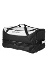 Cestovná taška na kolieskach Travelite Basics Wheeled Duffle exp. Black/white