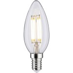 Paulmann 28738 LED En.trieda 2021 F (A - G) E14 sviečkový tvar 5 W = 37 W teplá biela (Ø x v) 35 mm x 80 mm 1 ks; 28738
