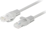 Lanberg UTP CAT5e 7,5 m šedá / Patch kábel / RJ45-RJ45 / Fluke Passed (PCU5-10CC-0750-S)