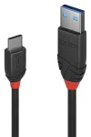 Lindy USB-A - USB-C čierna / Kábel / USB 3.2 Gen 2 / 10 Gbit/s / 0,5 m (36915)