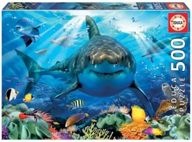 Educa Puzzle Biely žralok /500 dielikov/ od 10 rokov