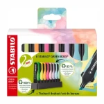 STABILO® GREEN BOSS - 8 ks deskset - 8 rôznych farieb (6070/08-5)