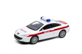 Welly Peugeot Coupe 407 AMBULANCIA 1:34