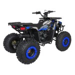 Mamido Detská benzínová štvorkolka RamiGO MONSTER 200CC čierno-modrá