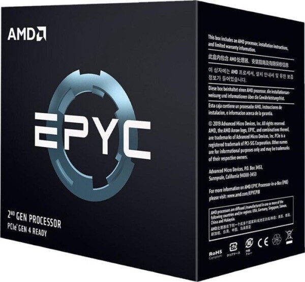 AMD Epyc 7642, 2.3 GHz, 256 MB, BOX (100-100000074WOF)