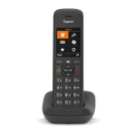 Gigaset C575 čierna / analógový telefón so základňou / 2.2 displej / DECT GAP / Telefónny zoznam 200 kontaktov (TBFSSIC575050)