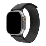 FIXED Nylonový remienok Nylon Sporty Strap pre Apple Watch Ultra 49mm tmavo šedý (FIXNST2-1029-GR)