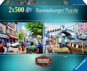 Ravensburger Puzzle Holiday Memories č. 1: Spomienka na dovolenku