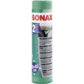 Mikrovláknová utierka PLUS vo vnútri a na skle Sonax 416541 2 ks (d x š) 40 cm x 40 cm; 416541