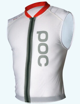 POC SPINE VPD VEST white ochrana na snowboard - XXS r