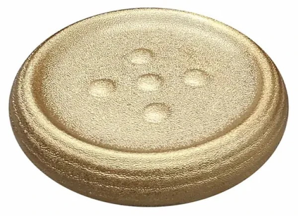 MSV OMAN zlatá / Mydelnička / keramika / 12,5 x 2,5 cm