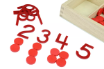 Moyo Montessori Moyo Montessori Číslice a žetóny, Párne-nepárne