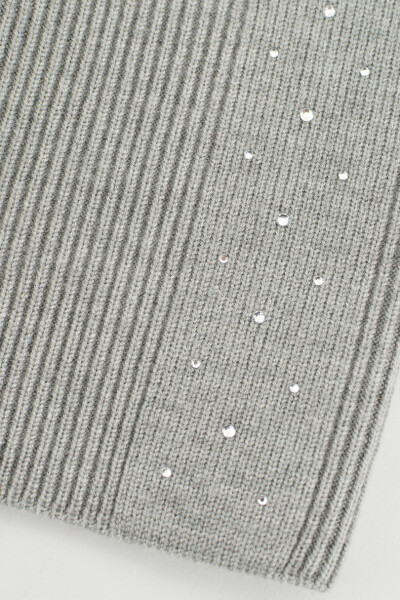 DÁMSKY KLOBÚK S MODALOVÝMI FLITRAMI CZ105 šedá 54-58