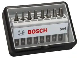 BOSCH 2607002559 / 8-dielna sada bitov T Robust Line Extra Hard / dĺžka 49 mm (2607002559)